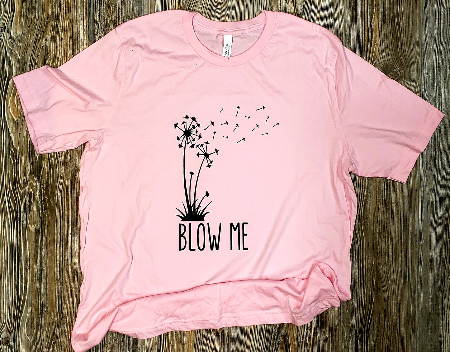 Blow Me screen print adult tshirt