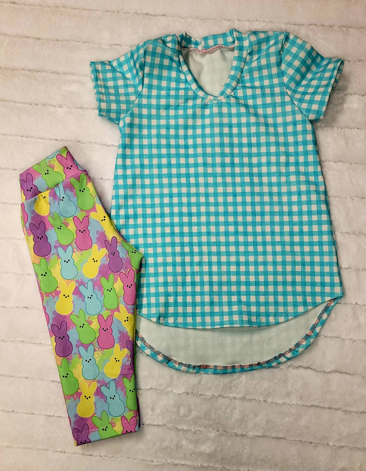 3T peepin' bunnies leggings