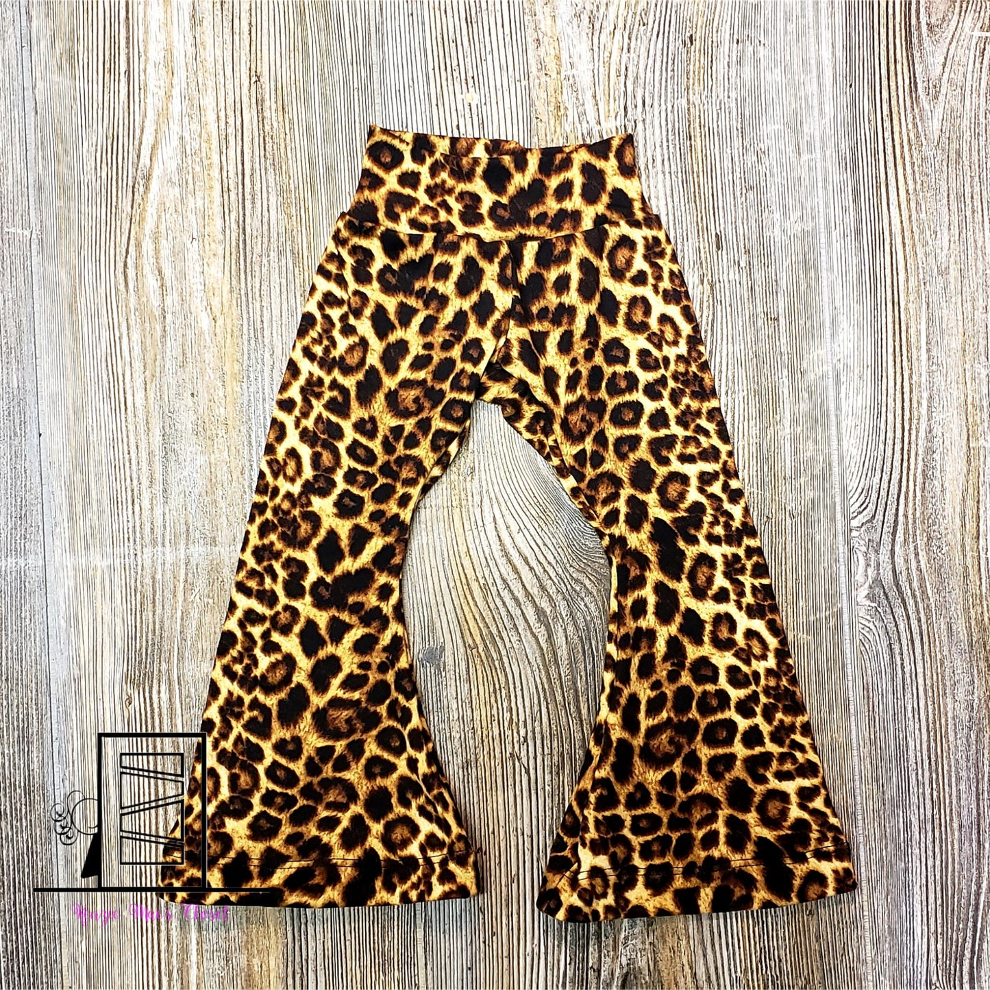 Leopard Print bell bottoms