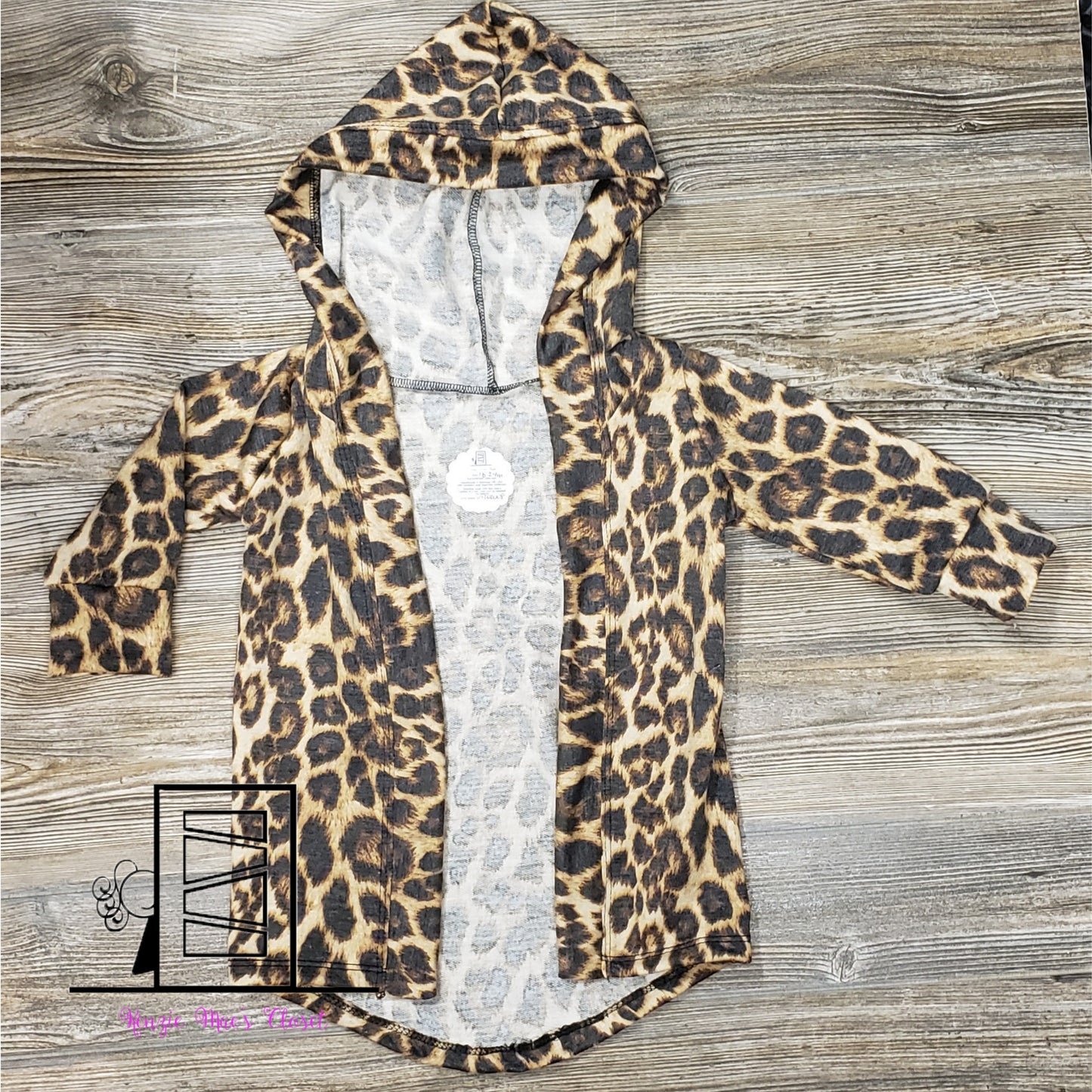 18/24M leopard hooded cardigan-RTS