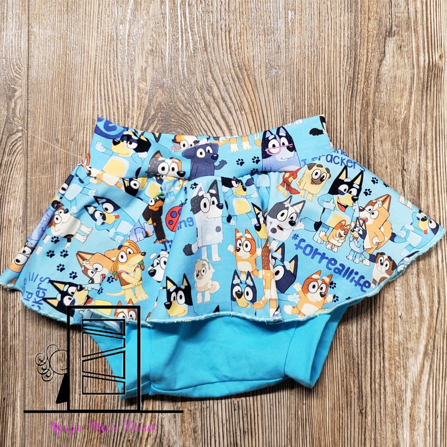 Blue dog bummies