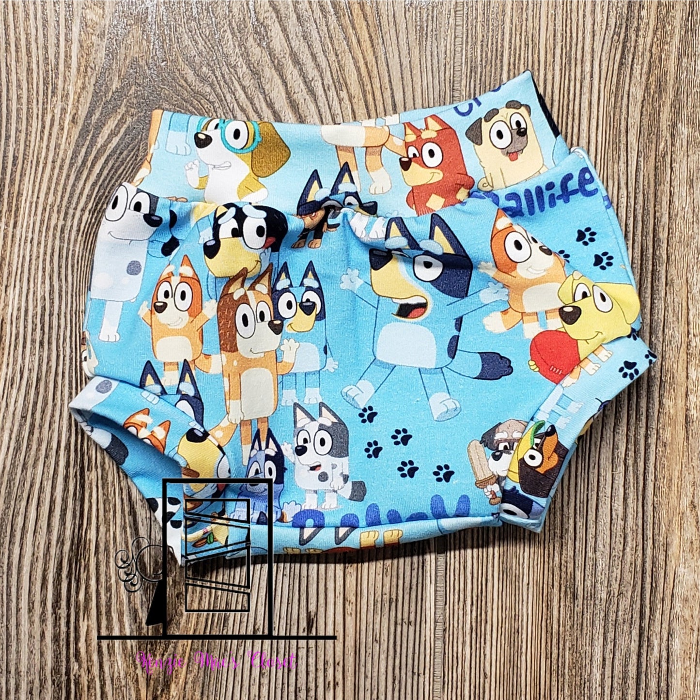 Blue dog bummies