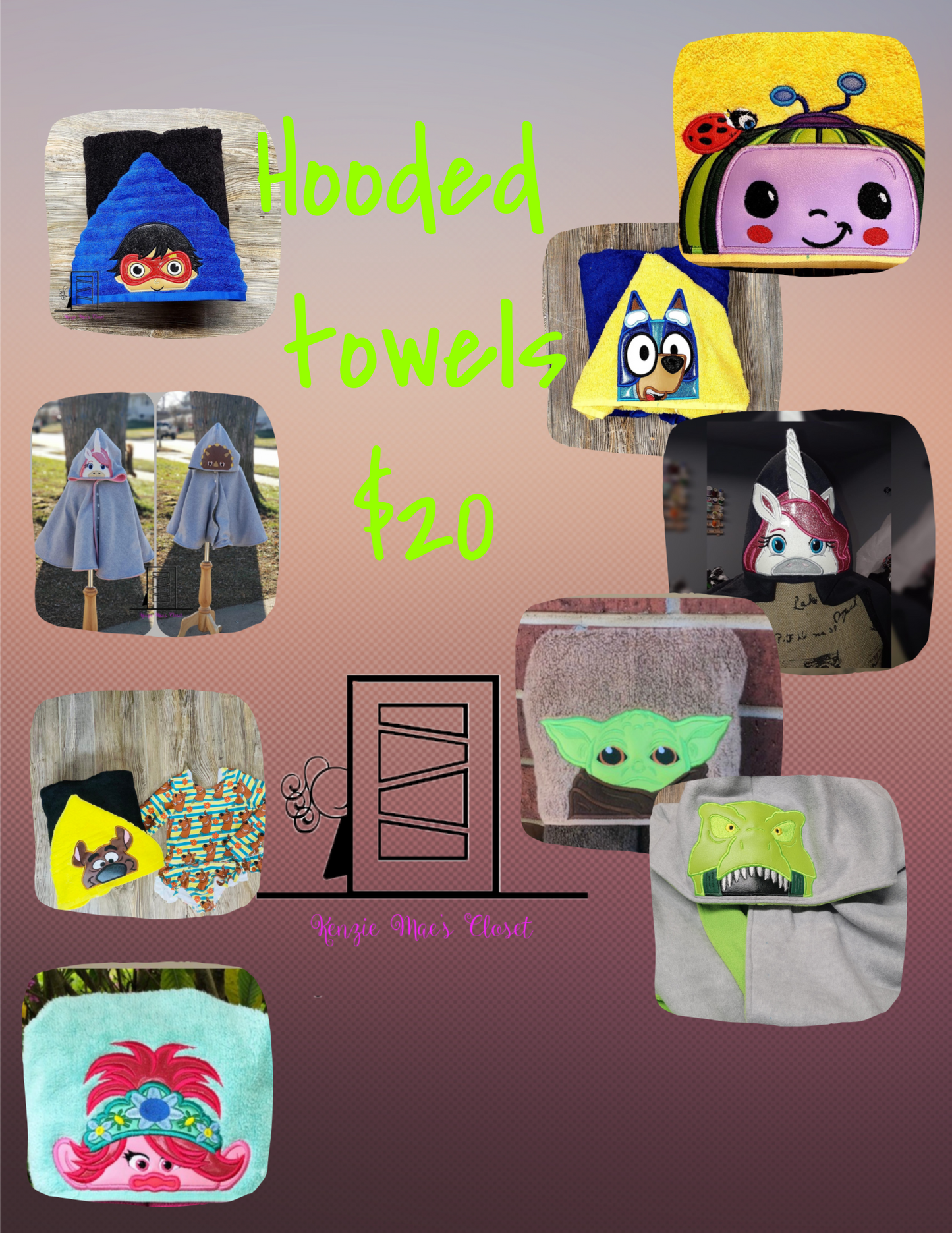 Hooded towel