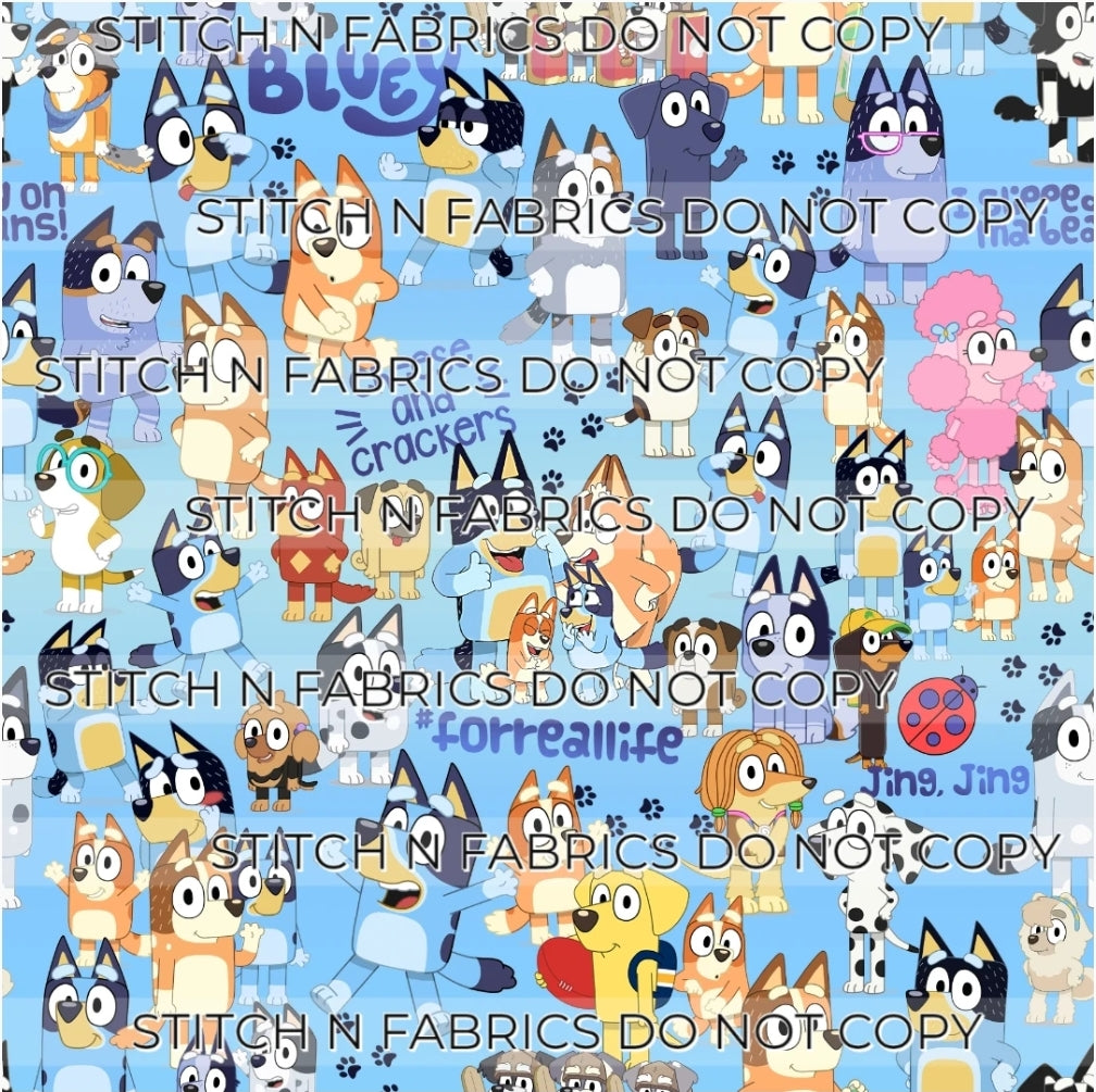 Blue dog bummies
