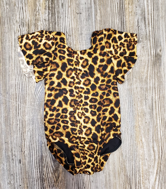 3Mo Flutter sleeve leopard leo