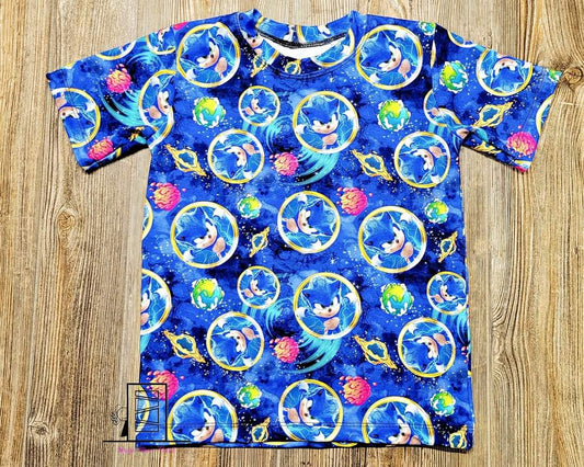 Fast hedgehog shirt-5T