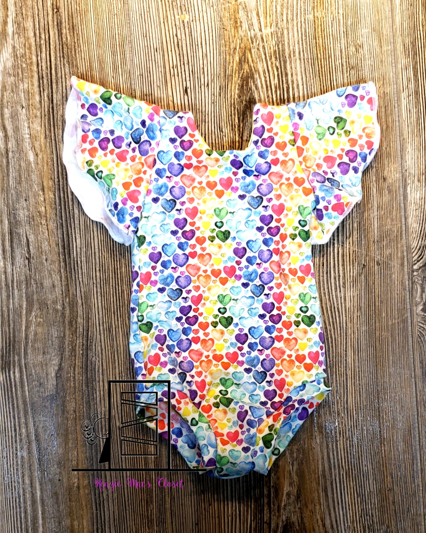 Rainbow hearts leo-2T to 12