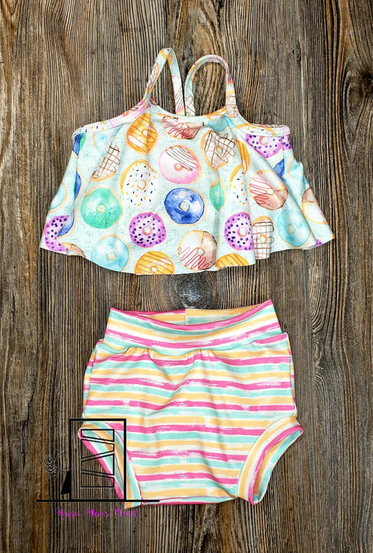 2T Donut swing top and bummies-RTS
