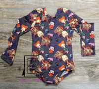 4T Witch sisters long sleeve leo