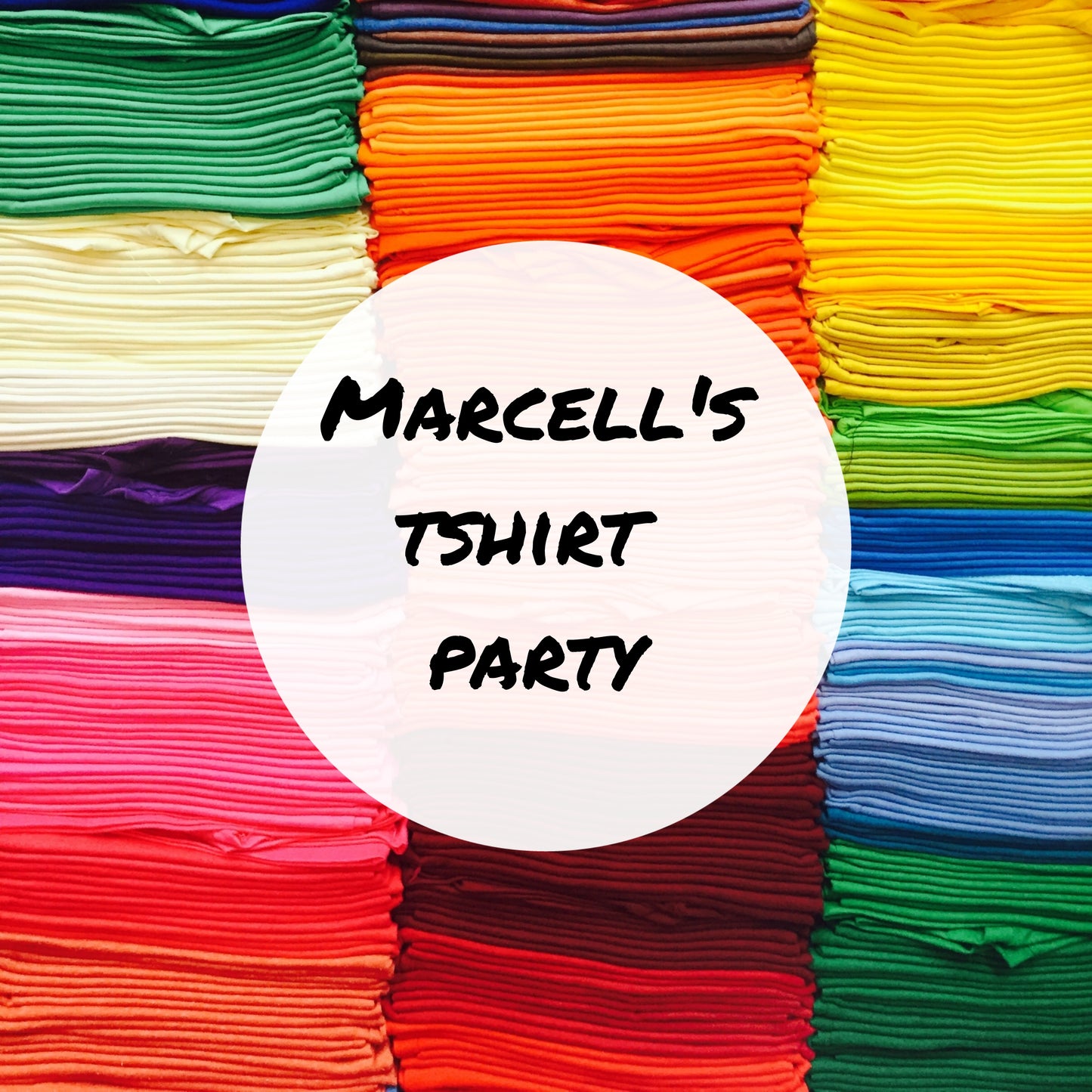 Marcell's tshirt party