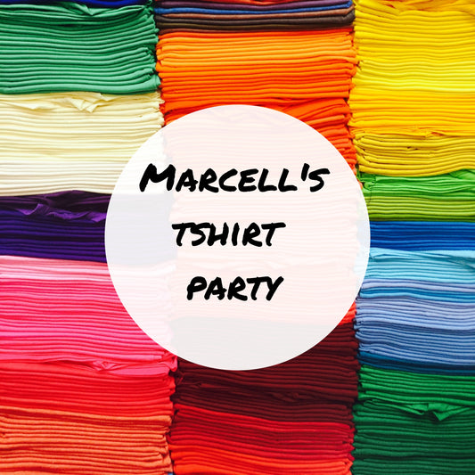 Marcell's tshirt party